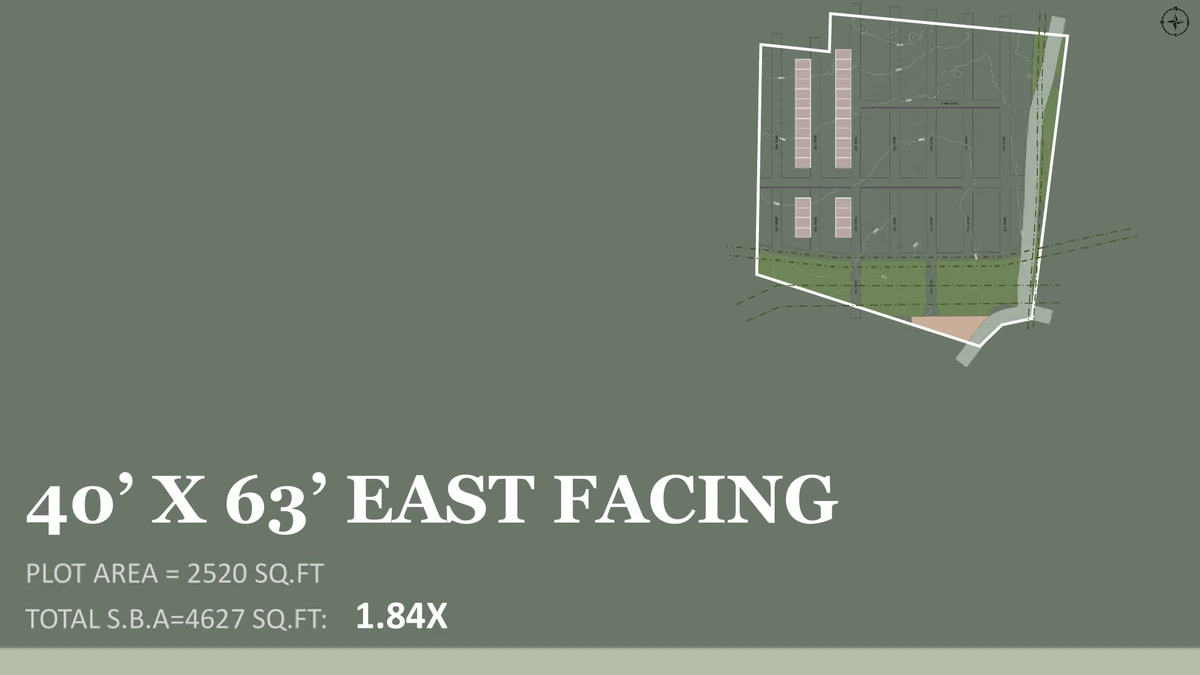 40 × 63 East Plan